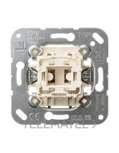 MECANISMO PULSADOR UNIPOLAR 10AX 250V