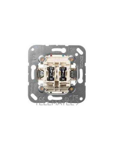 MECANISMO DBL.INT.BIP.2 L.10AX 250V