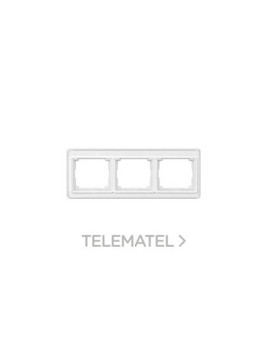MARCO TRIPLE HORIZONTAL BLANCO ALPINO
