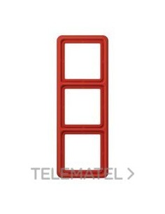 MARCO TRIPLE CD ROJO