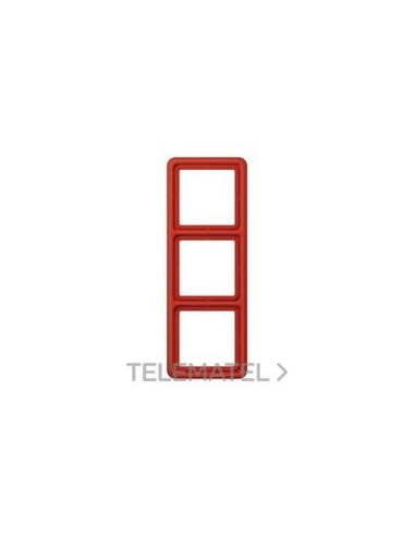 MARCO TRIPLE CD ROJO