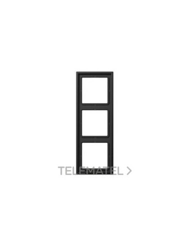 MARCO TRIPLE ALUMINIO OSCURO