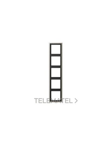 MARCO QUÍNTUPLE SERIE ACERO