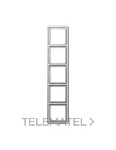 MARCO QUÍNTUPLE CD GRIS CLARO