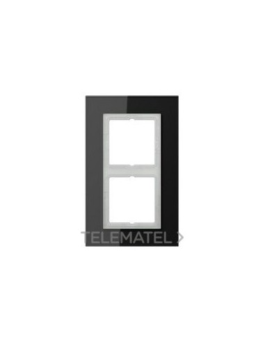 MARCO EMBELLECEDOR DOBLE LS PLUS NEGRO