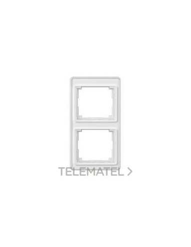 MARCO DOBLE VERTICAL BLANCO ALPINO