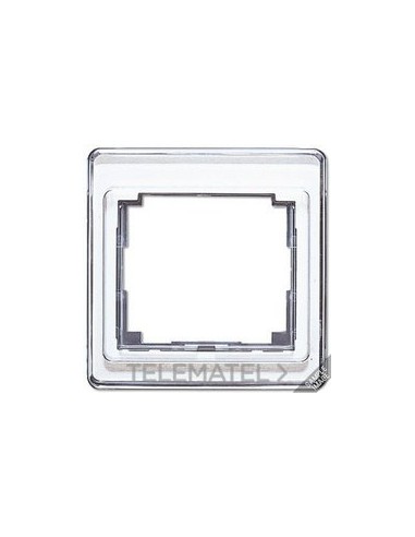 MARCO CUÁDRUPLE VERTICAL PLATA