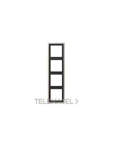 MARCO CUÁDRUPLE SERIE ACERO