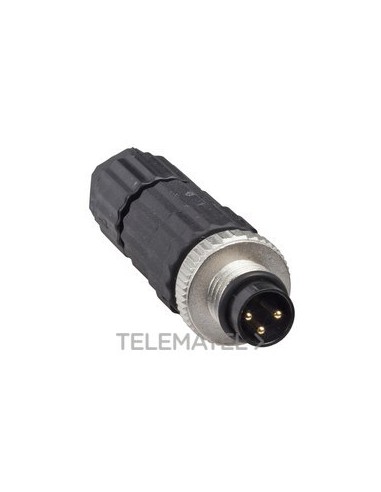 CONECTOR XZCP0566L10 M8 ACODADO 4pin