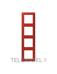 MARCO CUÁDRUPLE AS ROJO