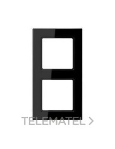 MARCO A550 DOBLE NEGRO TERMOPLÁSTICO