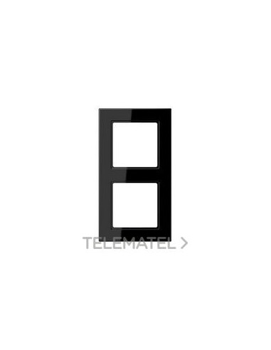 MARCO A550 DOBLE NEGRO TERMOPLÁSTICO