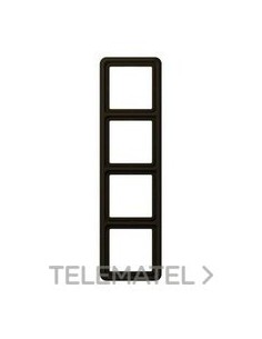 MARCO 4 ELEMENTOS MARRÓN