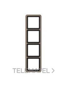 MARCO 4 ELEMENTOS BRONCE-ORO