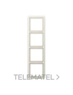 MARCO 4 ELEMENTOS BLANCO MARFIL