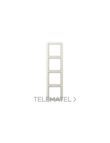 MARCO 4 ELEMENTOS BLANCO MARFIL