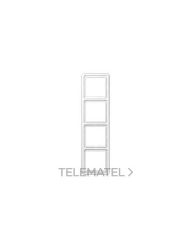 MARCO 4 ELEMENTOS BLANCO ALPINO