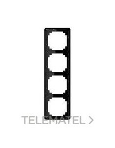 MARCO 4 ELEMENTO CD PLUS NEGRO