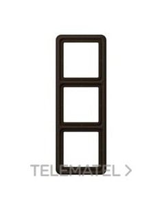 MARCO 3 ELEMENTOS MARRÓN