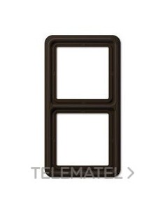 MARCO 2 ELEMENTOS MARRÓN