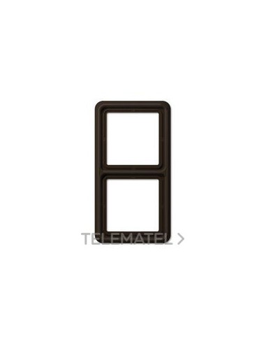 MARCO 2 ELEMENTOS MARRÓN