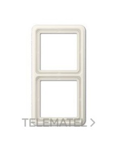 MARCO 2 ELEMENTOS BLANCO MARFIL