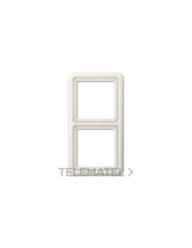 MARCO 2 ELEMENTOS BLANCO MARFIL