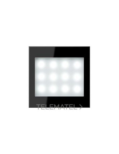 LUZ LECTURA LED BLANCO NEGRO