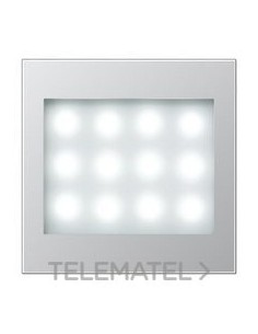 LUZ LECTURA LED BLANCO ALUMINIO