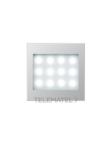 LUZ LECTURA LED BLANCO ALUMINIO
