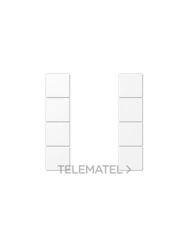 KIT TECLAS 4F A BLANCO MATE