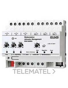 ESTACIÓN METEOROLÓGICA DIN 6 MÓDULOS