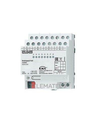 ENTRADA BINARIA KNX 8 CANALES 12-48V