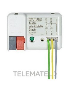 ENTRADA BINARIA COMPACTA KNX 2 CANALES