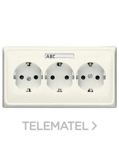 ENCHUFE TRP.CAN.CBL.INSC.CD BL