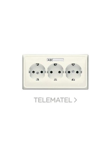 ENCHUFE TRP.CAN.CBL.INSC.CD BL