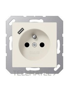 ENCHUFE SIST.FRANCÉS/BELGA USB-C BL