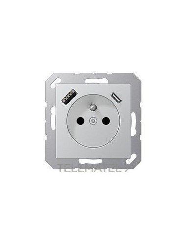 ENCHUFE SIST.FRANCÉS/BELGA USB-AC Al