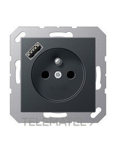 ENCHUFE SIST.FRANCÉS/BELGA USB-A ANTR.