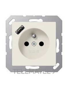 ENCHUFE SIST.FRANCÉS/BELGA USB-A BL