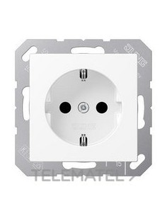 ENCHUFE SCHUKO® PROTECCIÓN A BLANCO MATE