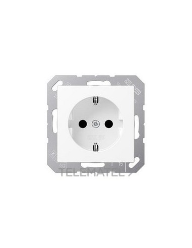 ENCHUFE SCHUKO® PROTECCIÓN A BLANCO MATE