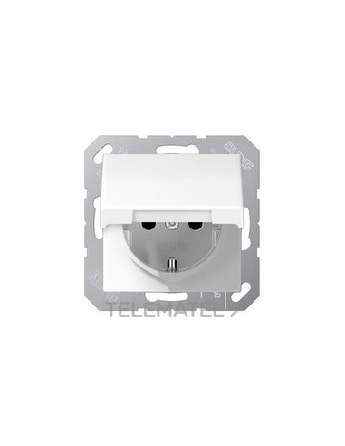 ENCHUFE SCHUKO IP44 / TAPA ABATIBLE