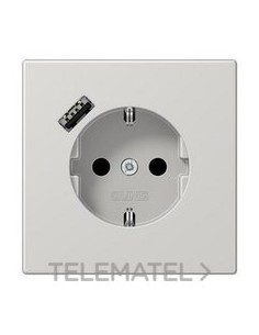 ENCHUFE SCHUKO® USB TIPO LS GR