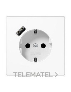 ENCHUFE SCHUKO® USB TIPO LS BL ALP.