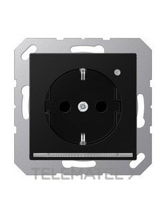 ENCHUFE SCHUKO® LED BL NG MT