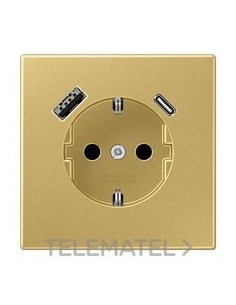 ENCHUFE SCHUKO® CAR.USB-AC LS LT.CLASSIC