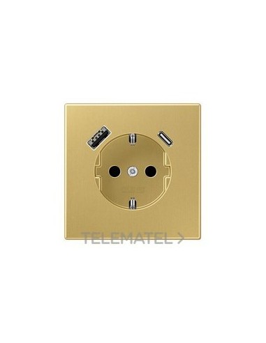 ENCHUFE SCHUKO® CAR.USB-AC LS LT.CLASSIC