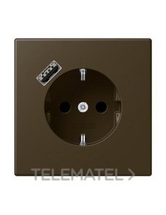 ENCHUFE SCHUKO® CAR.USB-A LS LT.ANTIK