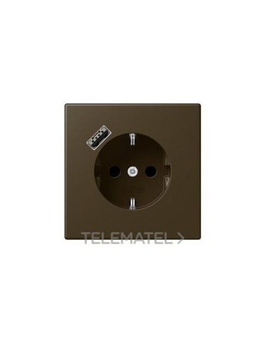 ENCHUFE SCHUKO® CAR.USB-A LS LT.ANTIK